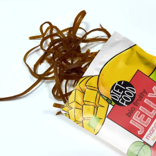 Mangu ir obuoliu vaisiu juostele be pridetinio cukraus, pagamintos tik is naturaliu ingredientu