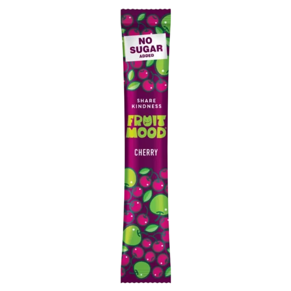 Vaisių juostelė su vyšniomis FUIT MOOD, be pridėtinio cukraus