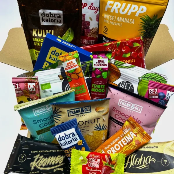 Uzkandziu rinkinys seimai be pridetinio curkaus, ir konsrvantu. Visi uzkandziai is naturaliu ingredientu