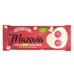 Batonėlis su obuoliai ir be pridetinio cukraus. Pagamintas tik is naturaliu ingredientu