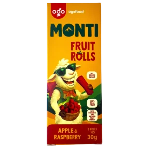 Obuoliu ir avieciu juosteles be pridetinio cukraus ir saldikliu. Pagamtintos tik iš 100% vaisiu