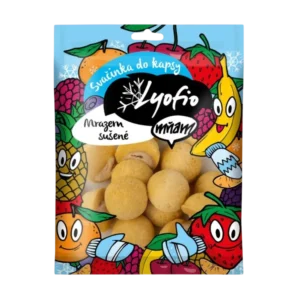 Natūralus užkandis iš dviejų ingredientų - anakardžių riešutų ir mangų. Be pridėtinio cukraus ir konservantų.