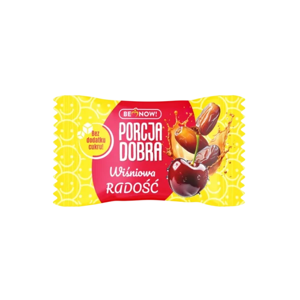 Datuliu-ir-vysniu-uzkandis Datulių ir vyšnių kąsnelis pagamintas be pridetinio cukraus. Tai sveikas ir natūralios sudėties užkandis.