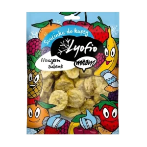 Liofilizuoti bananai
