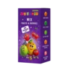 Vaisių juostelių rinkiny Fruit Mood Mix. Pagaminta tik iš natūralių vaisių, be pridėtinio cukraus ir saldiklių.